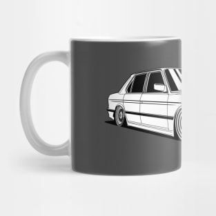 e30 black and white Mug